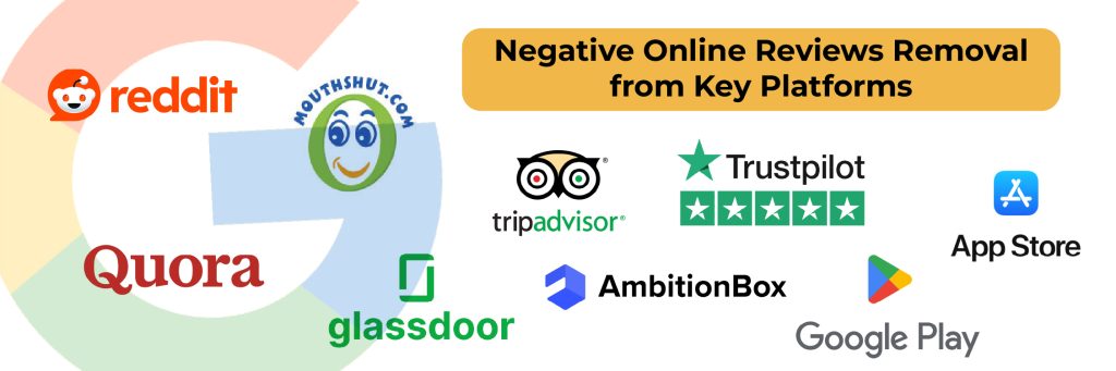 Negative online reviews removal Negative online reviews removal