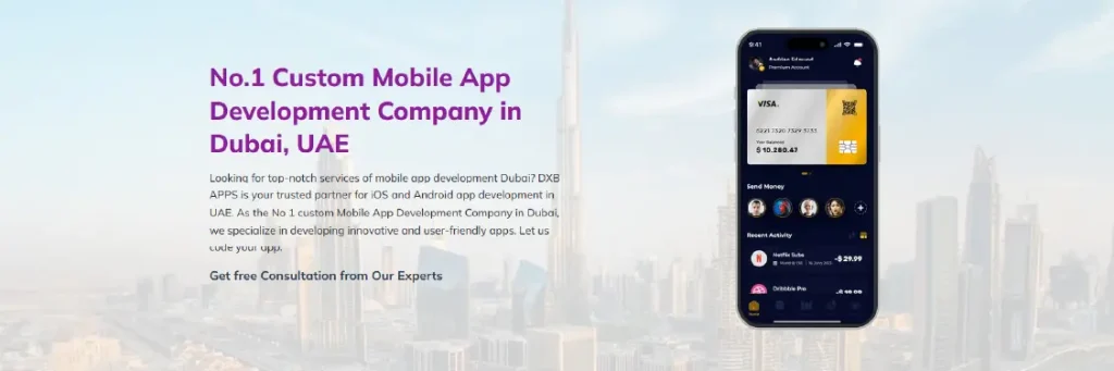 Top 25 App Development Companies in Dubai 5 dxb apps - app development company