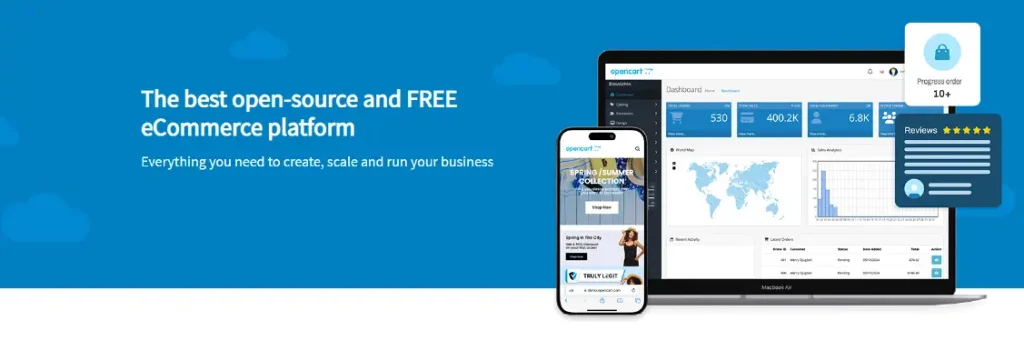 opencart website builder