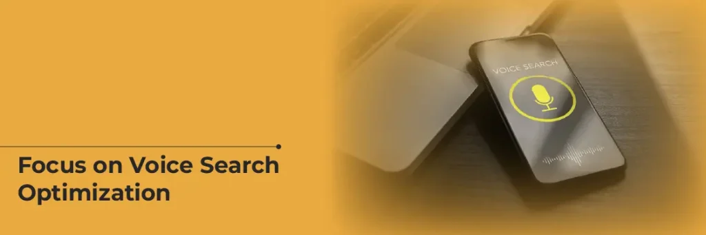 Voice Search Optimization Voice Search Optimization