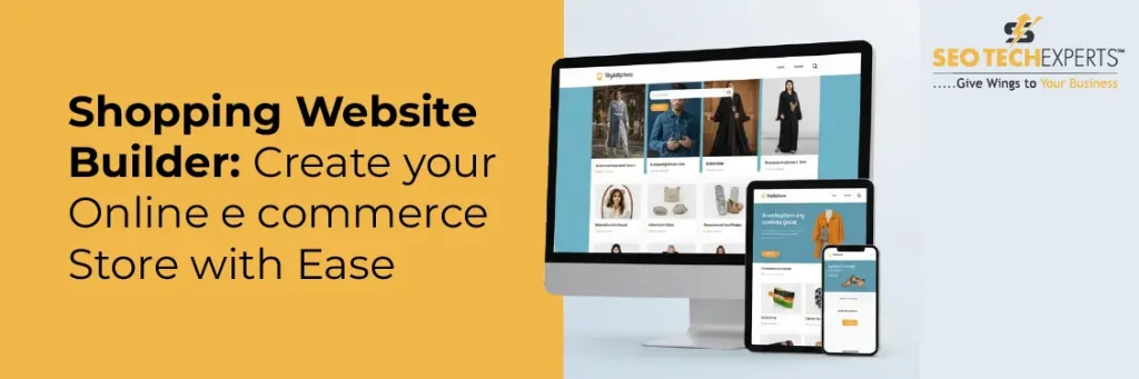 Shopping Website Builder: Create Your Online e commerce Store in Dubai UAE 2 shopping website builder banner