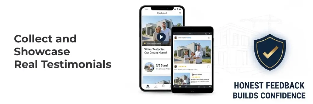 Collect and Showcase Real Testimonials Collect and Showcase Real Testimonials