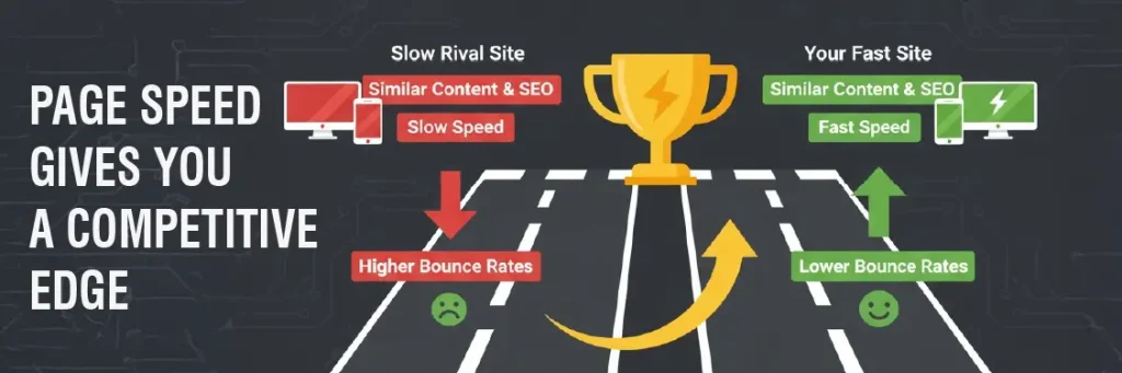 Page Speed gives you competitive edge Page Speed gives you competitive edge