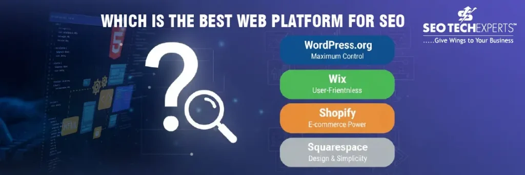 Web Platform for SEO Banner