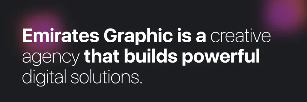 Emirates Graphic Emirates Graphic - Best Web Development Company Dubai