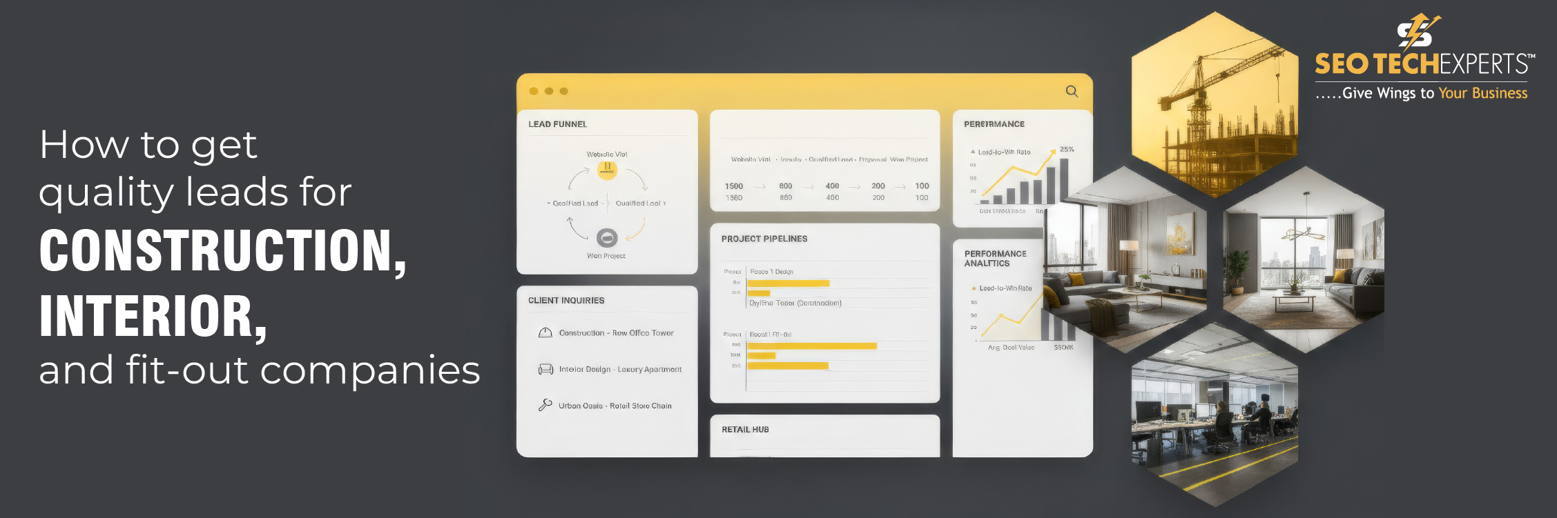 How to get quality leads for construction, Interior, and fit-out companies