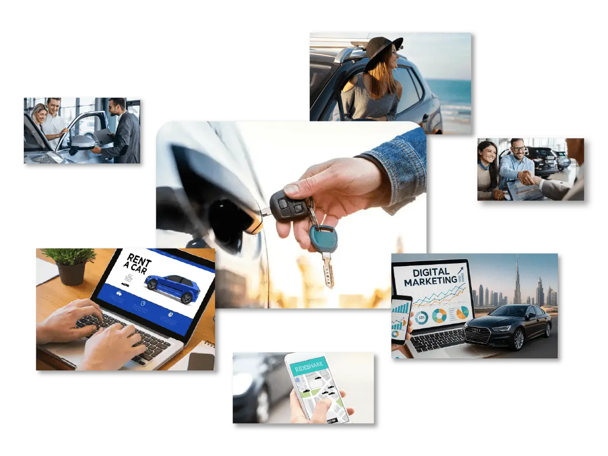 features of car rental website