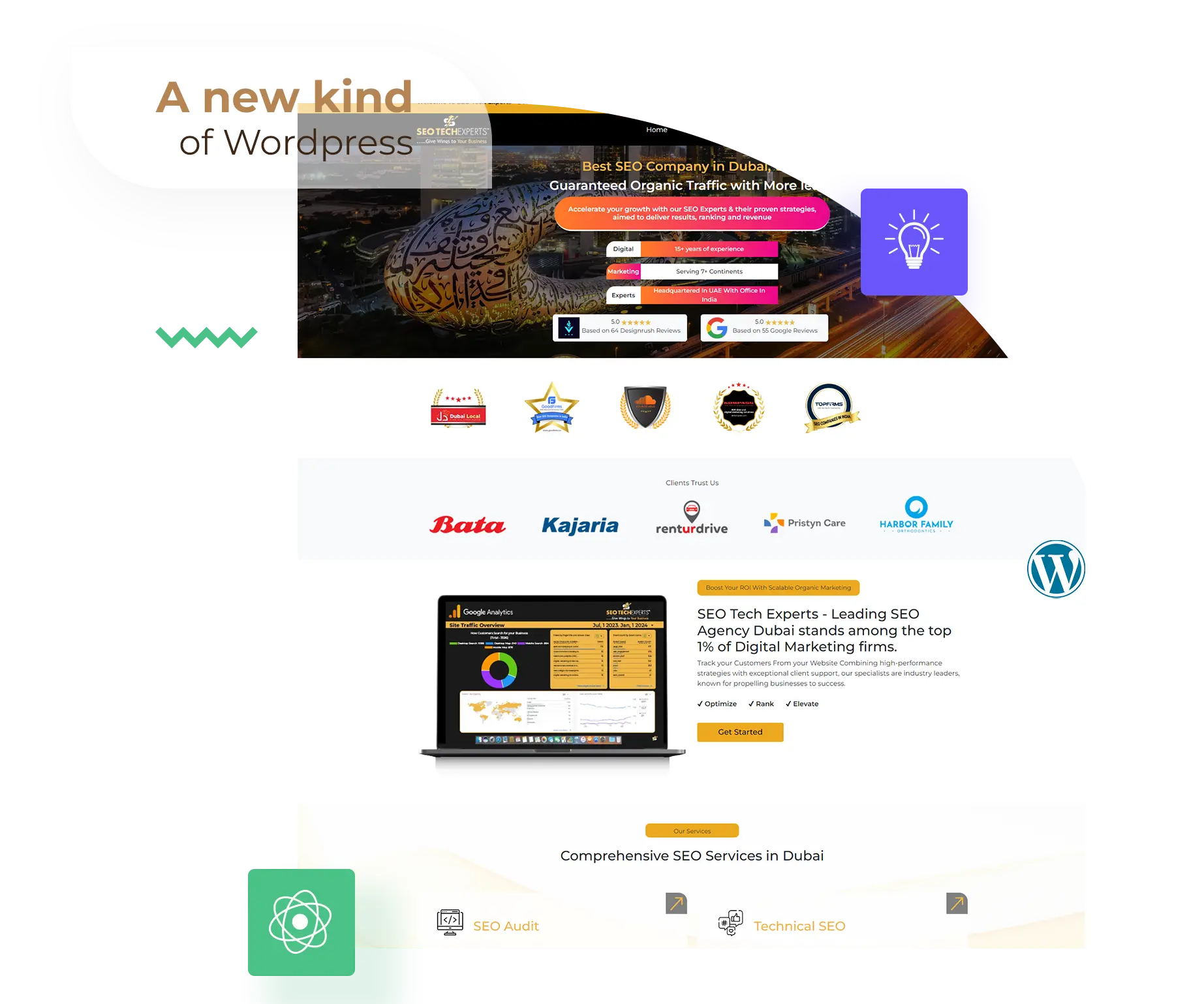 wordpress web development services in dubai